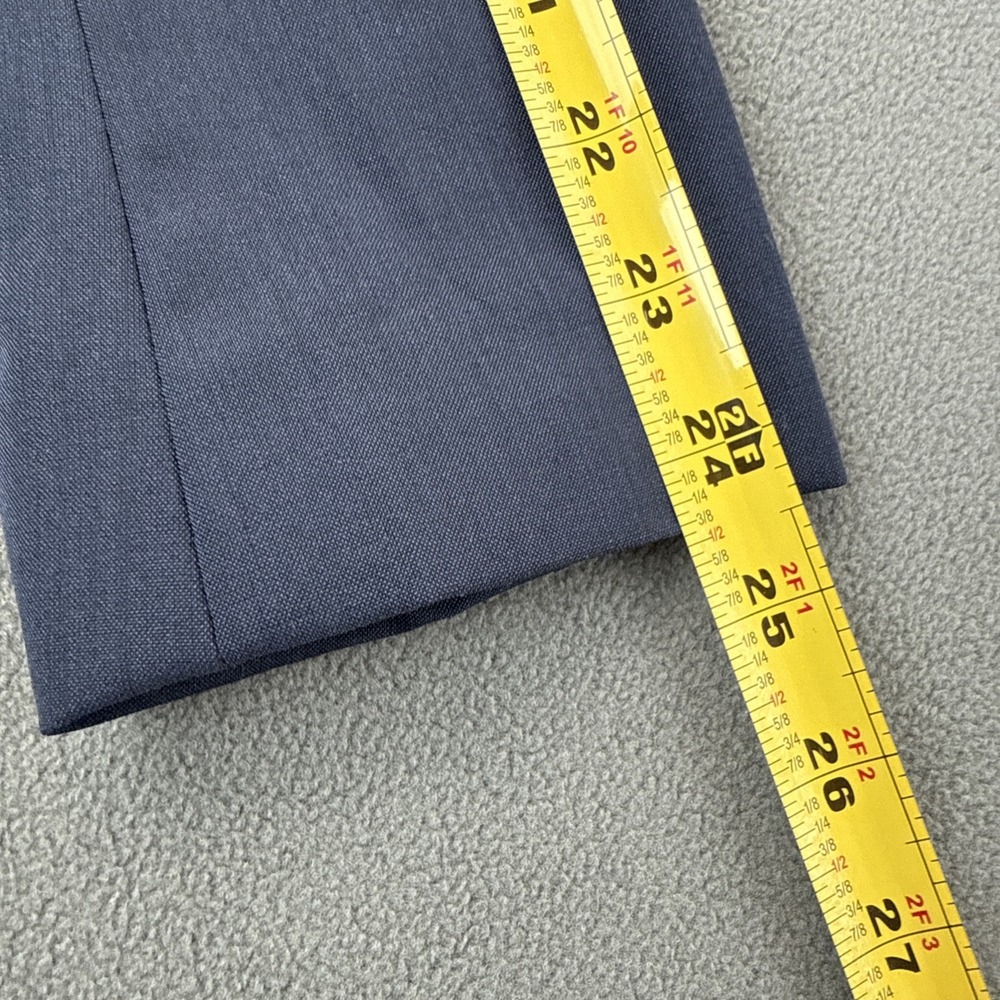 Banana Republic Classic Fit Blue Blazer 2‎ Marzotto Italian Wool Blend Workwear - Picture 11 of 16